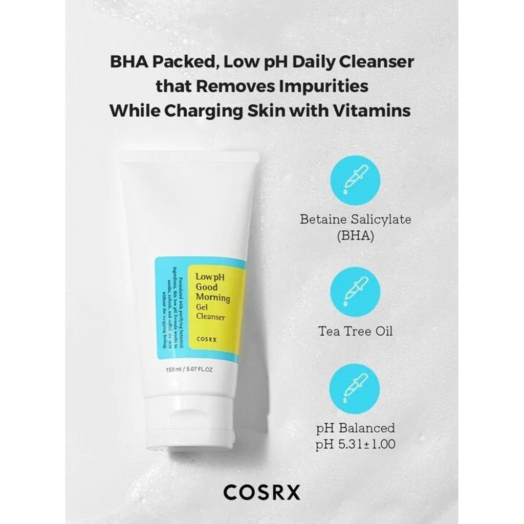 Cosrx Low pH Good Morning Gel Cleanser